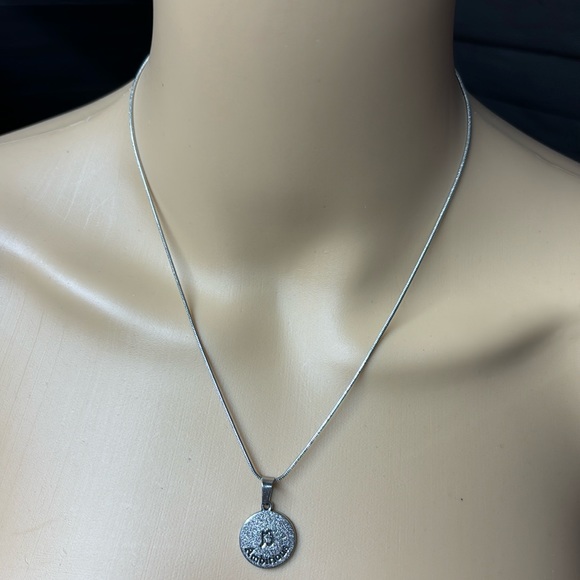 NEW Capricorn S925 Zodiac Horoscope Astrology Sign Cosmic Necklace Birthday - Picture 6 of 9